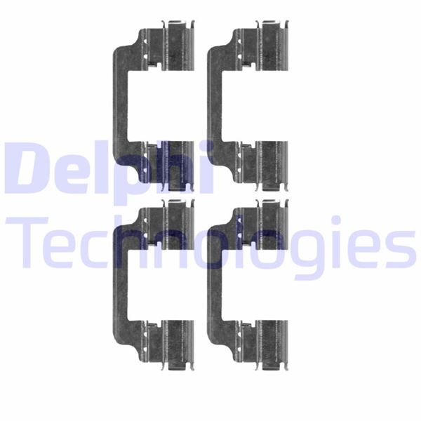 DELPHI LX0661 Fren Balata Montaj Takimi - Mercedes Ml63 11/11>