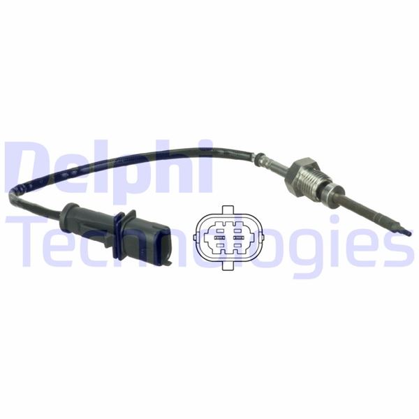 DELPHI TS30065 Egzoz Sicaklik Sensörü Astra J 09>14 Corsa D 06>14 Meriva B 10>14 Aveo 11>15 1.3 Dte-Dtc-Dtr