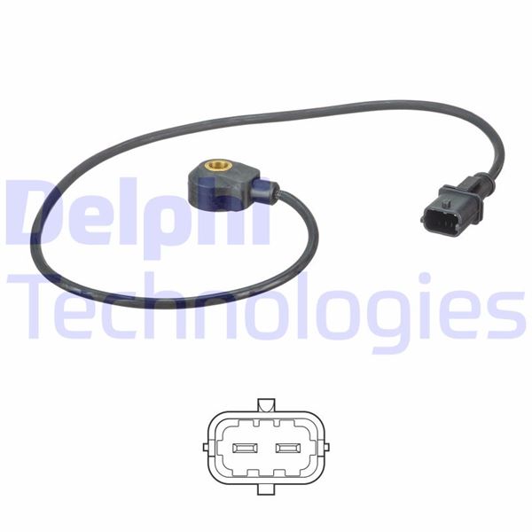 DELPHI AS10231 Vuruntu Sensoru Astra G 2.0 Z20let Vectra B 2.6 Y26se Omega B 2.5-2.6-3.0-3.2 X25xe-Y26se-X30xe-Y32 Se Vectra C 3.2 Z32se