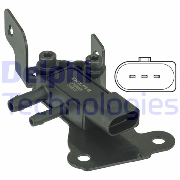 DELPHI DPS00005 Egzoz Basinci Map Sensörü Chevrolet Captiva 11> Opel Antara 11> 2.0 Cdti L200-Pajero-Asx 1.8 Di -2.5 Di 3-Kutuplu