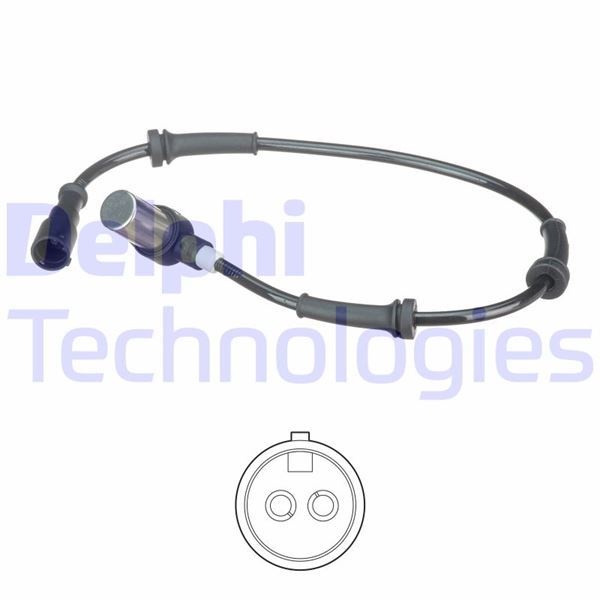 DELPHI SS20503 Abs Hiz Sensörü Ön Renault Twingo 03/1993 > 03/2001