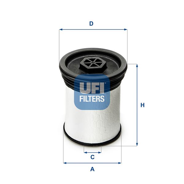UFI 2601901 Yakit Filtresi Jeep Cherokee 14>2.0crd-2.2crd-2.8crd-3.0crd-Lancia Thema 11>3.0