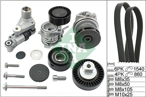 INA 529005330 Kanalli Kayis Seti Bmw M50 M52 M54 E46 E39 E53 E85 Devirdaimli. Kutuklu