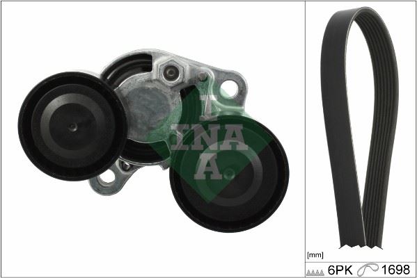 INA 529020610 Kanalli Kayis Seti Bmw E90 E92 E93 F10 F20 F30 F32 F33 F34 F36 F07 F01 E84 F25 F15 F16 Kutuklu 15 F16