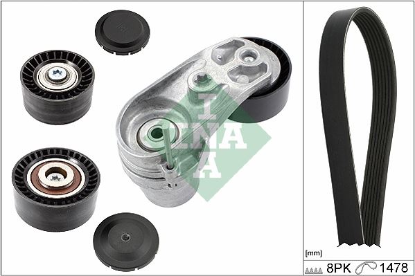 INA 529021110 Kanalli Kayis Seti Kutuklu Bmw F20 F21 F22 F30 F32 F10 F25 F26 F15 E70 F16 Xdrive