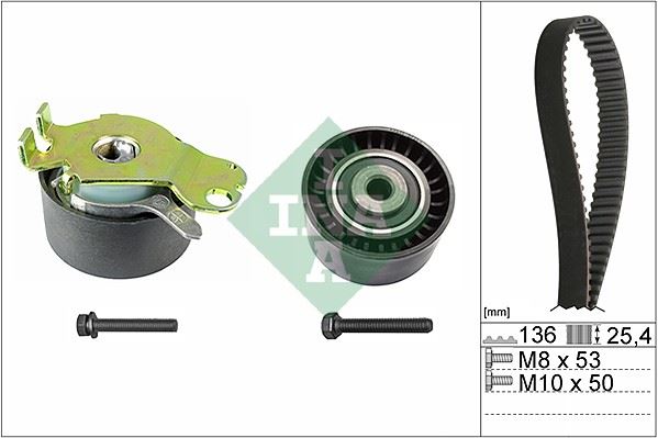 INA 530023610 Eksantrik Gergi Kiti P306-P406-Xantia-Xsara-Zx 1.8 16v Xu7j