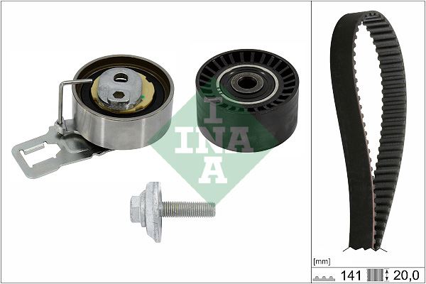 INA 530069810 Triger Seti Partner-Berlingo-P208-P301-P308-P508-P2008-P3008-P5008-Focus-Courier-Fiesta-Mondeo-C3-C4 -C-Elysee-Jumpy-Rifter-Ds4-Ds3-Crossland X-Grandland X-Combo E-C-Max 1.5-1.6 Tdci-Hdi 15-> / Proace