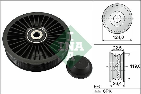 INA 532024210 Eksantrik Gergi Rulmani Volvo S40 99-04 S60 01-10 S80 C70 S70 V40 V70 Xc70 Xc90