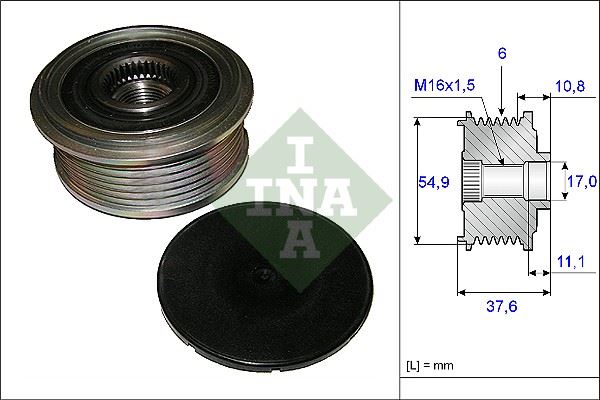 ABA-25750123 Alternatör Kilitli Kasnak  Mercedes-Benz A-Class-B-Class-Cla-Gla-Class A 160 Cdi / D (176,011)-A 180 Cdi / D (176,012)-B 160 Cdi / D (246,211)-B 180 C