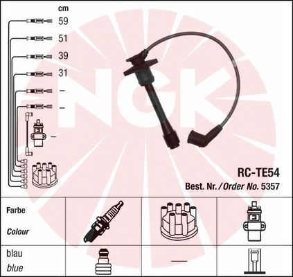 NGK 5357 Rc-Te54 Ateşleme Kablosu