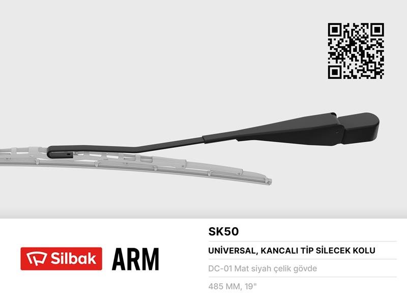 SILBAK SK50 Silecek Kolu 550mm Transit Ym 93>
