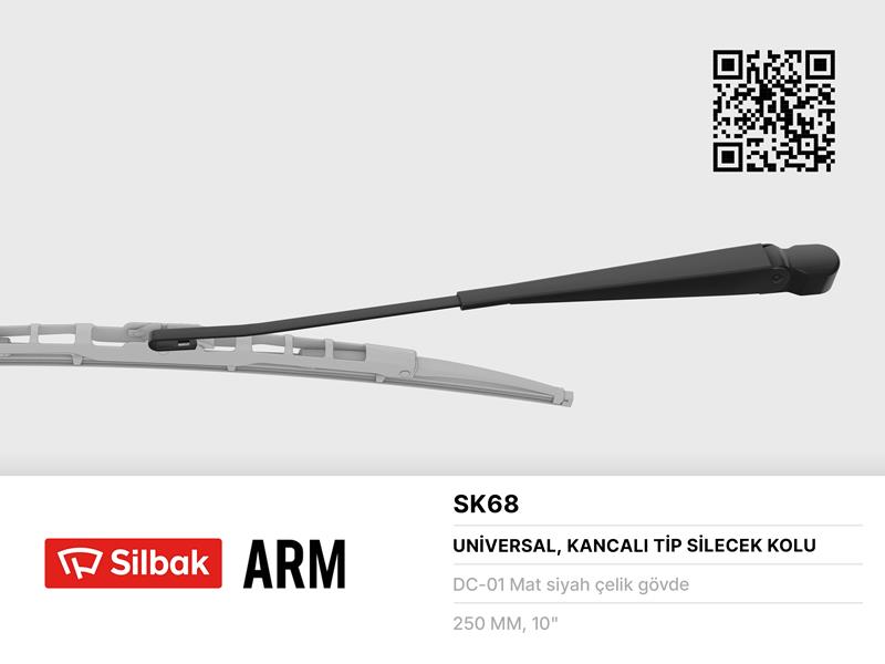 SILBAK SK68 Silecek Kolu 270mm Lada Vega Sw Vagon Arka Kol