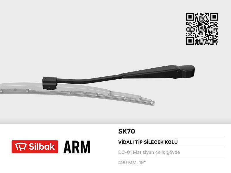 SILBAK SK70 Silecek Kolu 680mm Cargo Esk Model