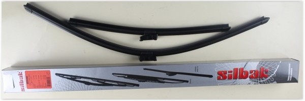 SILBAK SB2626G Silecek Süpürgesi 650/650mm Muz Tipi Altea Xl-Toledo 03/04