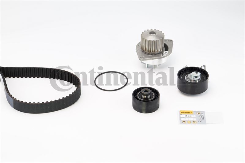 CONTI CT1065WP2 Devirdaimli Eksantrik Gergi Kiti P206-207-307-308-Partner-C2-C3-C4-Xsara-Berlingo 1.6-1.6 16v Tu5jp4 Dfm Succe 1.6 16v 09-13 Tu5jp4