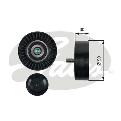 GATES T36479 Kayis Gergi Rulmani Bmw N54 E82 E88 E90 E91 E92 E93 E60 E61