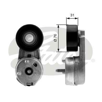 GATES T38279 Kayis Gergi Rulmani Land Rover Range Rover 428ps 448pn L320 L322 Kutuklu