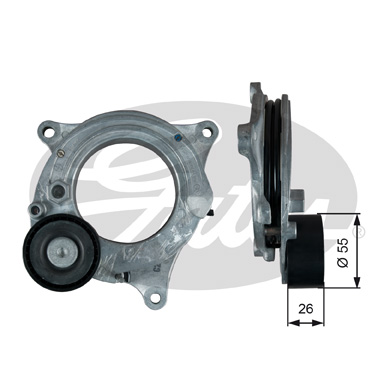 GATES T39381 Kayis Gergi Rulmani Bmw F20 F21 F30 F32 G30 G11 G01 Kutuklu