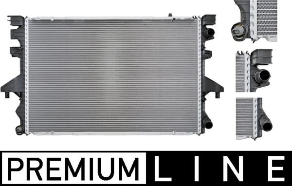 MAHLE CR583000P Radyatör T5-Multivan V 2.5 Tdi Ac Klimasiz Mek Otom 710x468x32