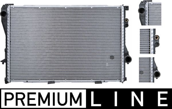 KLR-341915 Su Radyatoru Al/Brz  (Bmw  520i / 523i / 528i / 535i / 540i / 728i / 730i / 740i / 750i (94-04) (At/