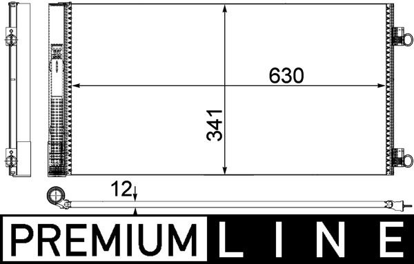 NIS-940204 Klima Radyatoru N12-N14-N16-N18-N47n-W16  -  R55-R56-R57-R58-R59