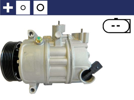 MAHLE ACP6000S Klima Kompresörü A3 03> Altea-Caddy Iii -Toledo-Octavia 04> Leon-Passat 05> Jetta Ii I-Iv-Golf V-Vi-
