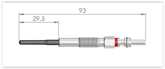 ET1GERMANY ET094003 Kizdirma Bujisi Antara 06 > Chevrolet Captiva 06 > Cruze 09 > Lacetti 07 > Nubira 05 > 2.0 D