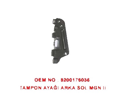 BARAN 057 Arka Tampon Tuturucu Sol Mgn Ii