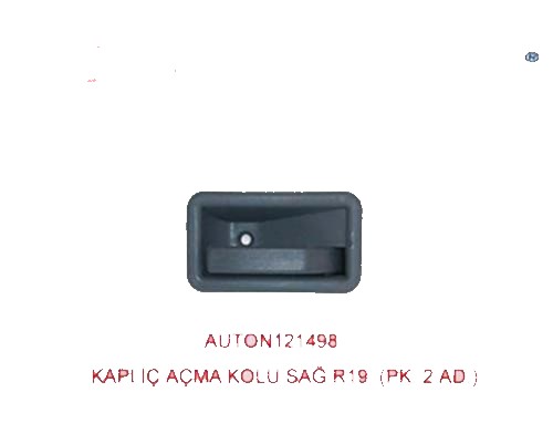 BARAN 013 Kapi İç Açma Kolu Sağ R19