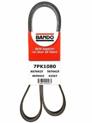 BANDO 7PK1080 Kanalli Kayiş Fiat Ducato 2.3jtd 16v 01-06 2.3mtjd 16v 06 > Alfa Romeo Lancia Mercury 78372