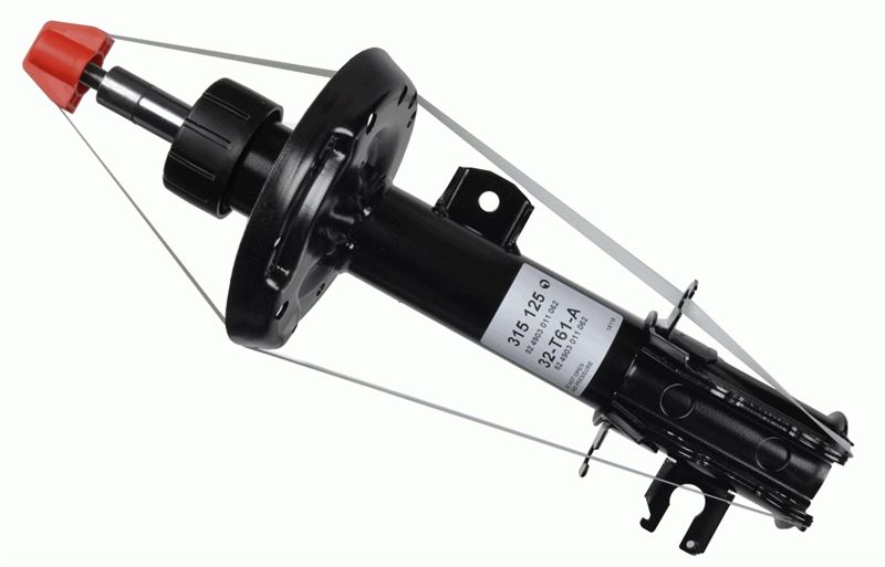 SACHS 315125 Amortisör Ön Sol Bipper/Nemo 2009 > Grande Punto-Linea-Corsa D 07-