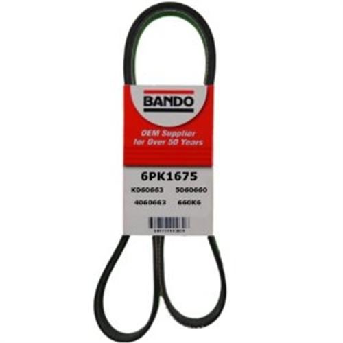 BANDO 6PK1675 Kanalli Kayiş P206-Partner-Berl 02-06 Scudo 98-06 19d-Audi Ford Volvo