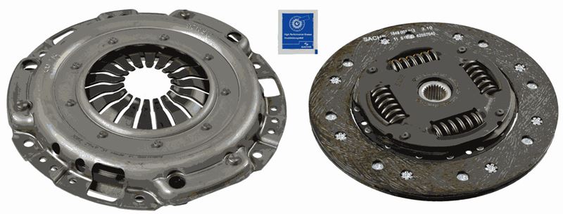 SACHS 3000951222 Debriyaj Seti Rulmansiz Mercedes A-Class W168 Cdi 98>04