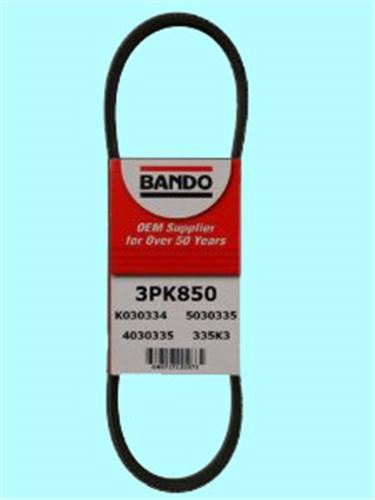 BANDO 3PK0850 Kanalli Kayiş Nissan Toyota Yaris 1.3 16v 99-05 38353