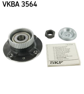 44-3311 Porya Sol-Sag Arka Rulmanli Peugeot 206 (2a-C) 1.4i 4 Bijon Absli 48 Dis Diskli Fren 1998-2006