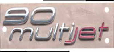 AYHAN A7543 Arka Yazi 90 Multijet Doblo 2010-2011
