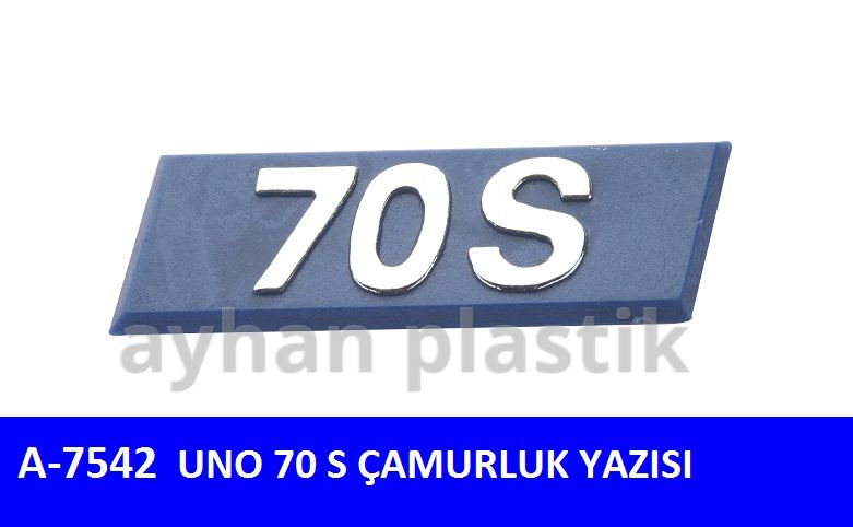 AYHAN A7542 Arka Yazi 70 S Uno