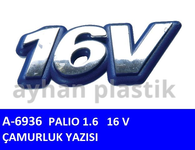 AYHAN A6936 Arka Yazi 16v Palio 1.6