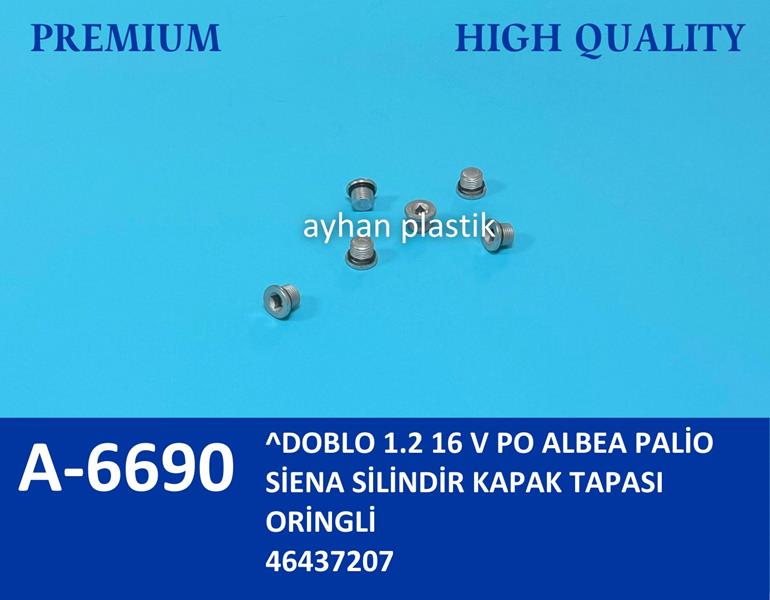 AYHAN A6690 Silindir Kapak Tapasi Palio-Siena-Albea 1.2 16v