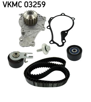 SKF VKMC03259 Devirdaimli Triger Seti 137x254 P206-P207-P307-P308-P407-P3008-Expert-Partner-Berlingo-Jumpy-C2-C3 -C4-C5-Xsara-Focus Ii-Fiesta V-Vi Volvo S40-C30-V50-Fiat Scudo Euro4 1.6 Hdi-Tdci