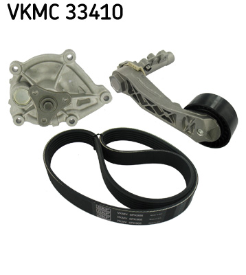 SKF VKMC33410 Alternatör Gergi Kiti Devirdaim 6pk905 Grandland-P207-P208-P308-P508-Rzc-P2008-P3008-P5008-Partn Er-Berlingo-C3- C4- C5-Ds3-Ds4-Ds5 1.4-1.6 Vti-Thp Ep3-Ep6 Vkpc83812 Devirdaim