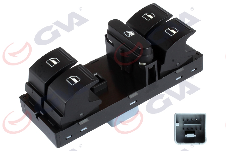 GVA 8075050 Cam Açma Anahtari Ön Sol Vwag Tüm Modeller 04-12 Dörtlü