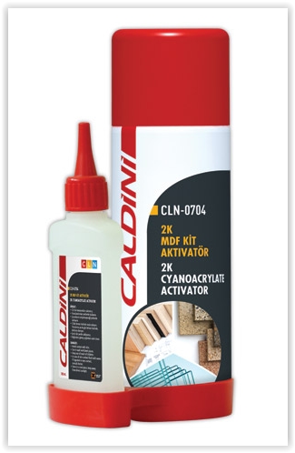 CALDINI CLN-00711 Hizli Yapiştirici Kit Japon Aktivatör 2k Mdf 200 Ml