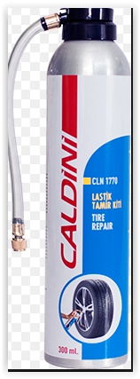 CALDINI CLN-03262 Lastik Tamir Spreyi 400 Ml. 20 Ps Ye Kadar Şişirir