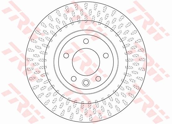 TRW DF6528S Fren Diski Arka Land Rover Discovery L462 Range Rover L405 L494