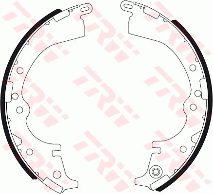 AP01196 Fren Pabuc Balata Arka Toyota Hi-Lux Pick Up (Tgn1_, Ggn2_, Ggn1_, Kun2_, Kun1_) 2.5 D-4d 4x2 254x51 Mm 2005- / Toyota Hilux (_N_) 2.5 D4d 1983-2005