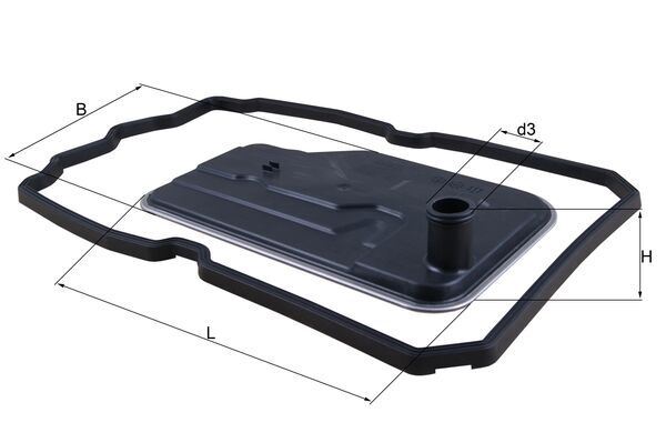 MAHLE HX124D Otomatik Sanziman Yagi Filtre Seti Mercedes W203 W204 W205 W212 C207 W221