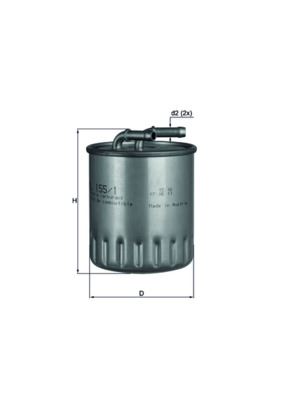 MAN-WK822/3 Yakit Filtresi Mercedes Om628 W163 W220