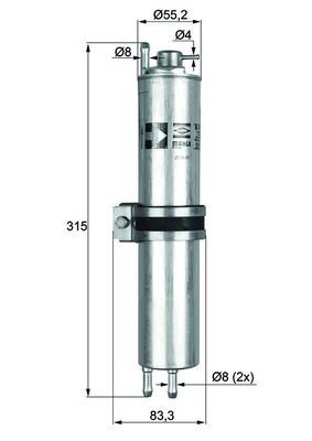 E145073 Yakit Filtresi  E65-E66