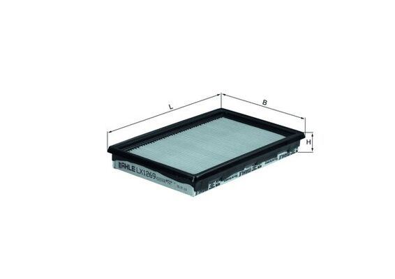 MAHLE LX1269 Hava Filtresi Mini W11 R52 R53